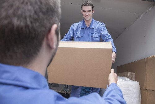 Nearby East London areas served by removals van services