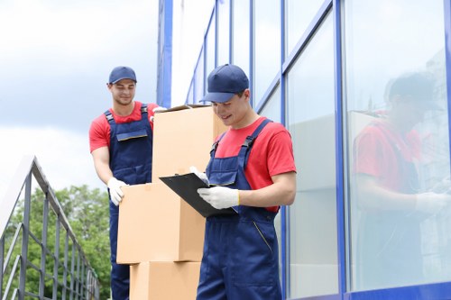Moving team helping with a residential relocation in Lower Clapton