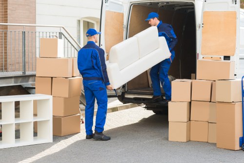 Van removal service for a Lower Clapton home move
