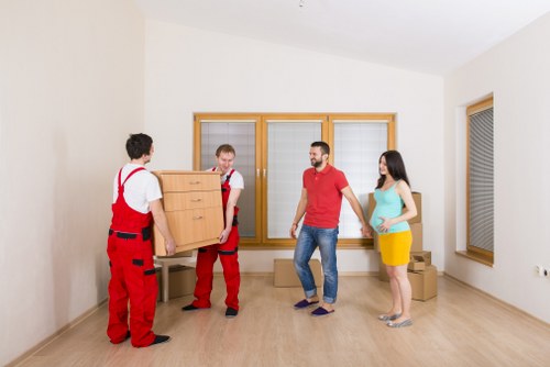 Moving truck service for homes in Lower Clapton