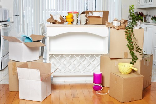 Office relocation support with careful loading